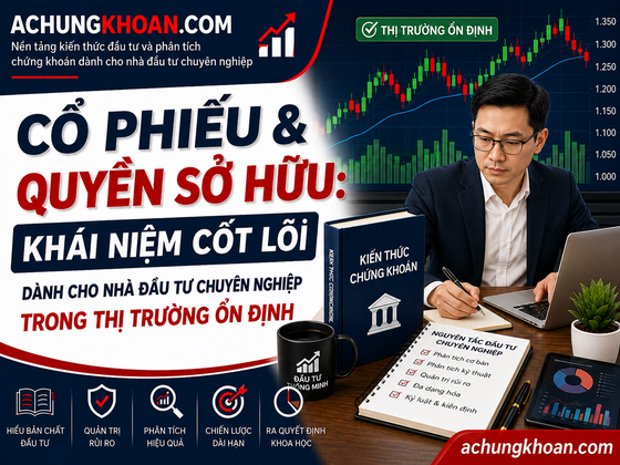 Cổ Phiếu & Quyền Sở Hữu: khái niệm cốt lõi dành cho sinh viên tài chính trong thị trường ổn định — Kiến Thức Chứng Khoán