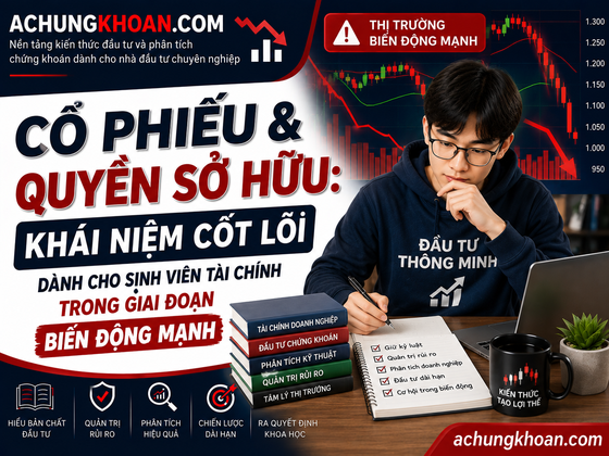 Cổ Phiếu & Quyền Sở Hữu: khái niệm cốt lõi dành cho sinh viên tài chính trong giai đoạn biến động mạnh — Kiến Thức Chứng Khoán