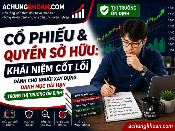 Cổ Phiếu & Quyền Sở Hữu: khái niệm cốt lõi dành cho người xây dựng danh mục dài hạn khi thị trường tăng — Kiến Thức Chứng Khoán