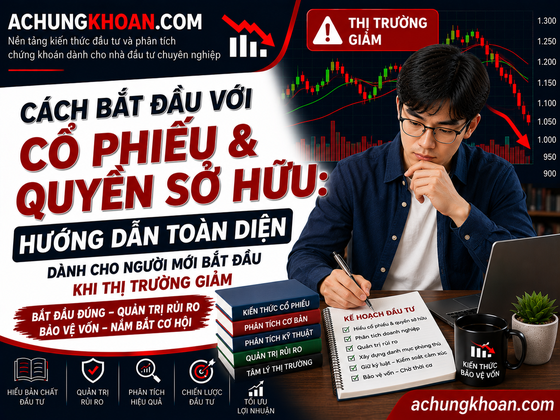 Cách bắt đầu với Cổ Phiếu & Quyền Sở Hữu dành cho người mới bắt đầu khi thị trường giảm — Kiến Thức Chứng Khoán